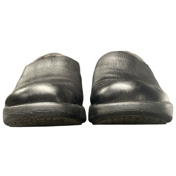 Dansko Winona Clogs Slip-on Comfort 7501360200 Black Leather EU 40 Women's 9-9.5 - Picture 5 of 7